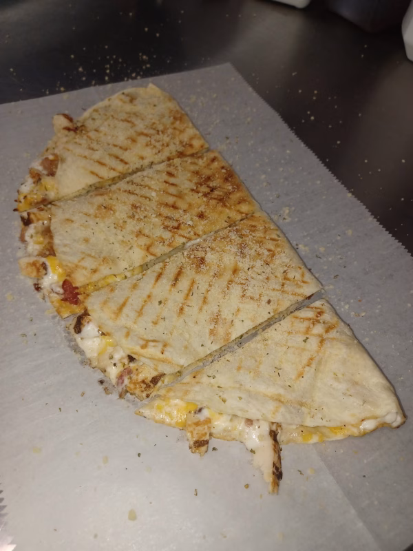 Chicken Bacon Ranch Quesadilla